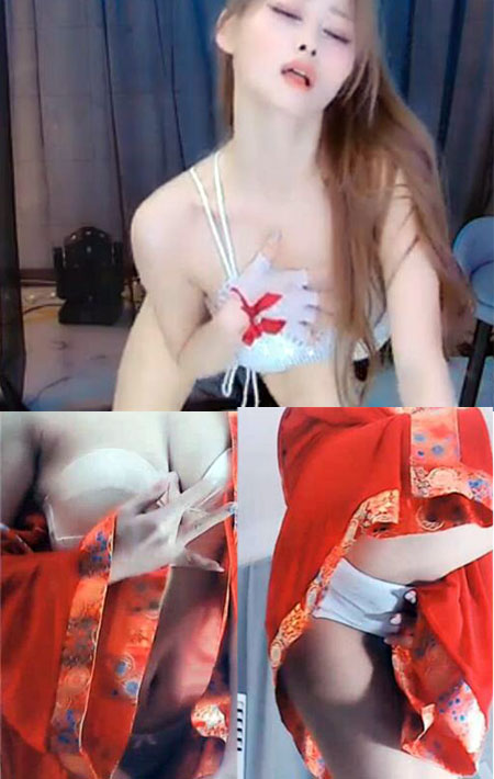 虎牙顶级女神千元定制，身材爆炸