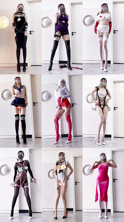 TT|冰冰 10月新番极品福利姬长腿冰冰热舞合集 104V