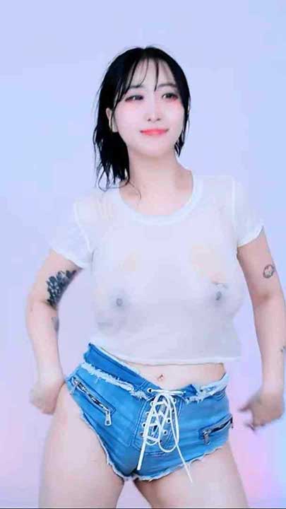 韩国BJ yso1004 高颜值主播超薄衬衫性感热舞22V【3.98G】