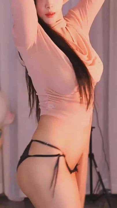 斗鱼 月薇薇 胸贴情趣内裤定制热舞1V