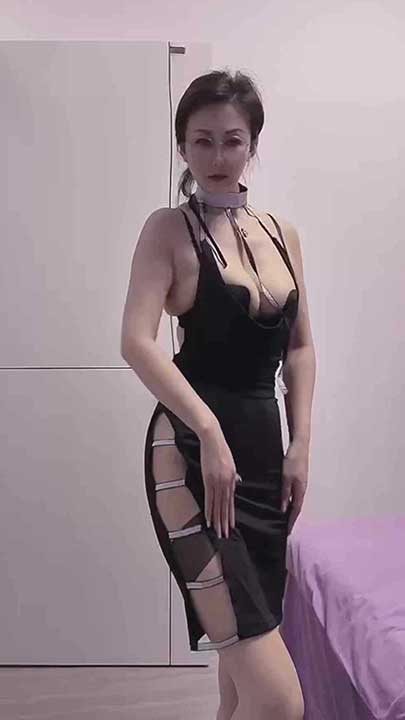 抖音 奥芳姿 延儿 高挑丝袜熟女定制私拍7V【2.09G】