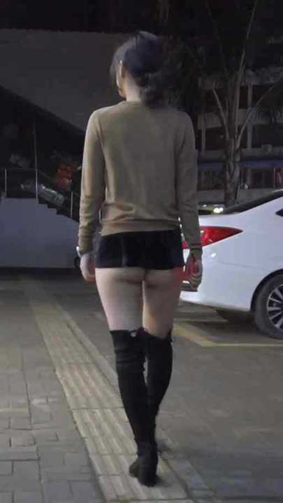 其他 Fullfive 宜家事件户外女神，肇庆傍晚步行街1V【561M】